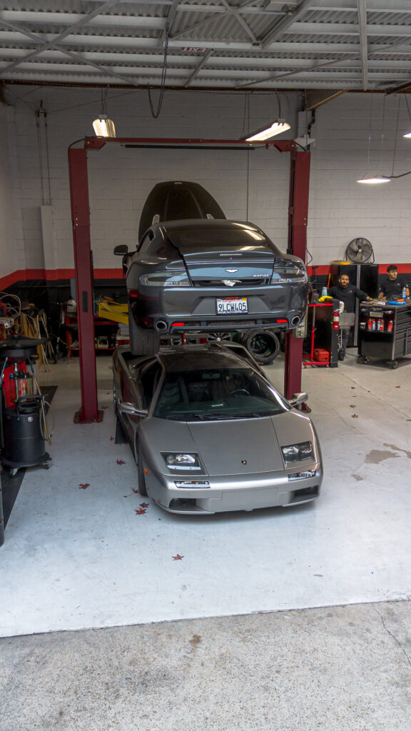 Luxury car repair