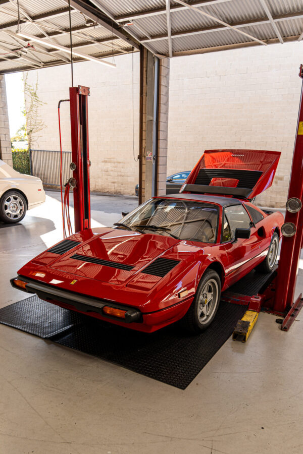 Ferrari Repair in Shop